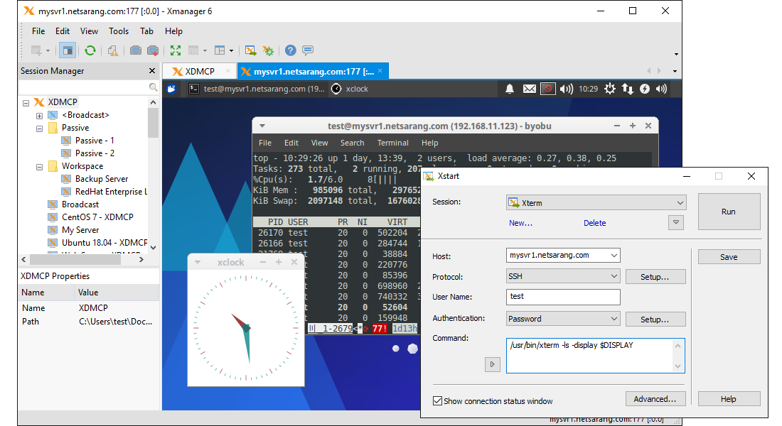 XMANAGER – NetSarang Website