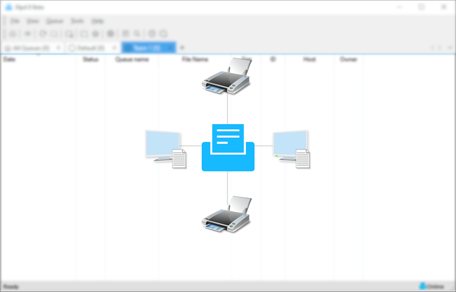 Print remote docs locally