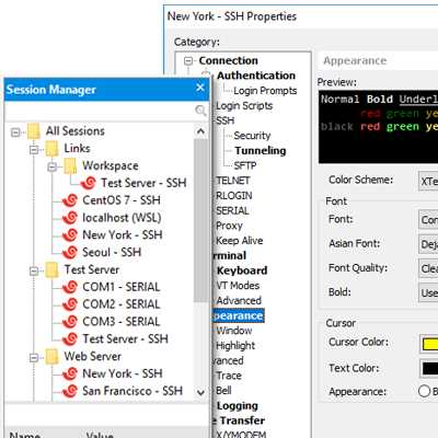 xshell 5 terminal images