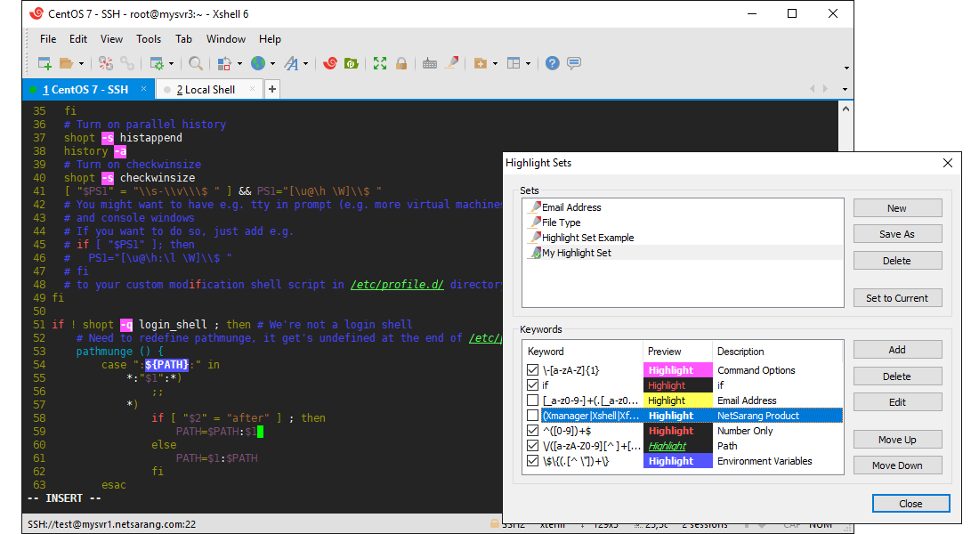 Xshell netsarang website